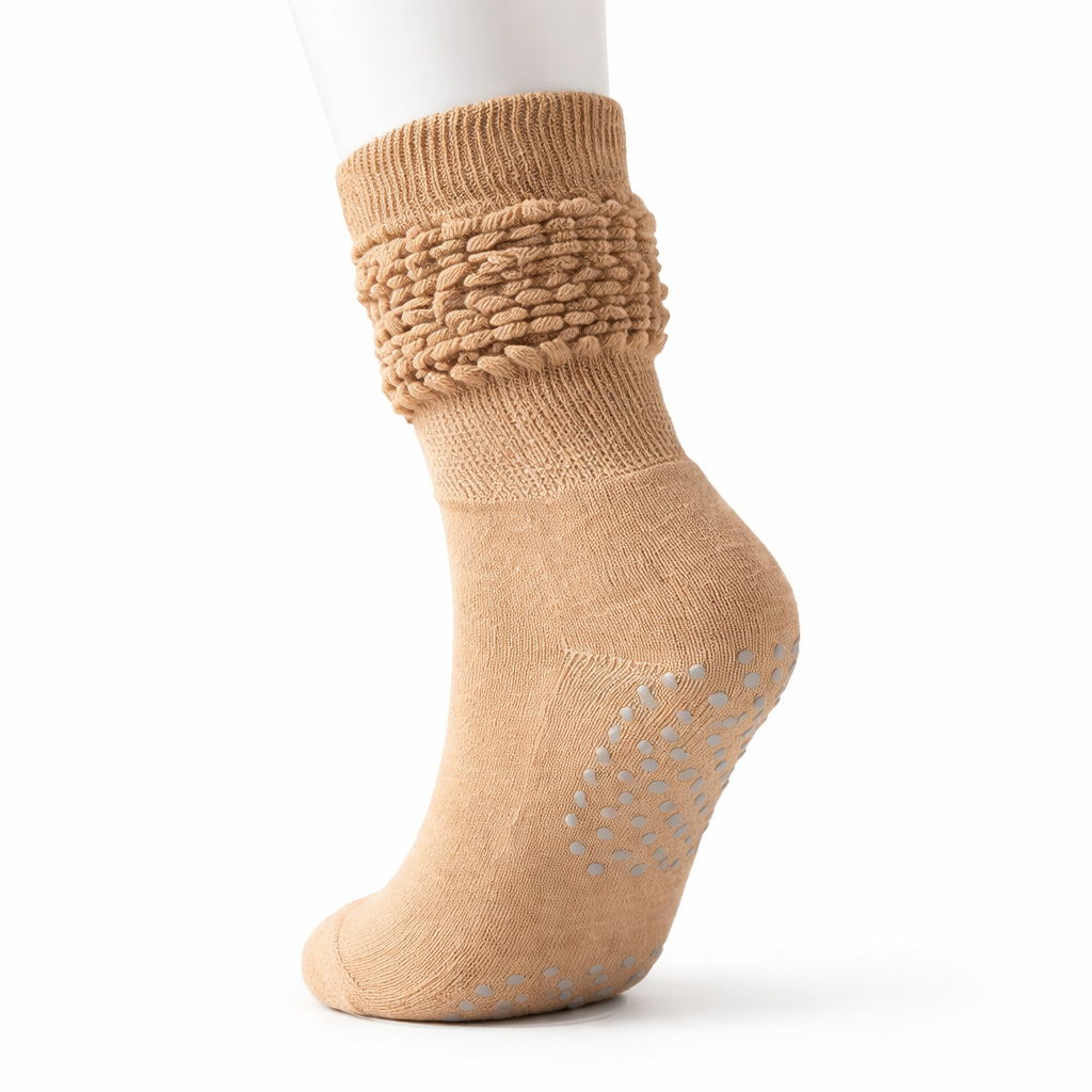 Pilnora™ Essential Long Grip Socks – Pilates & Yoga