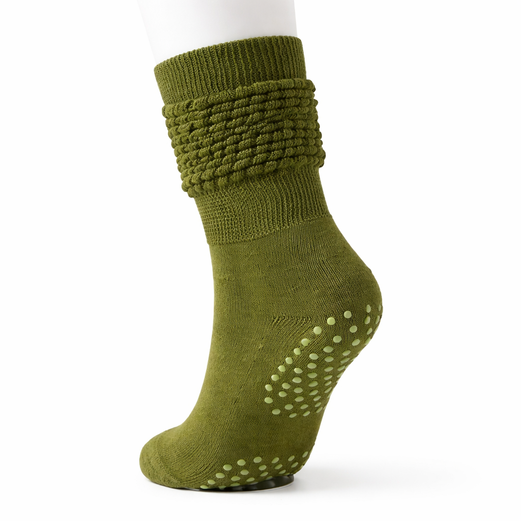 Pilnora™ Essential Long Grip Socks – Pilates & Yoga