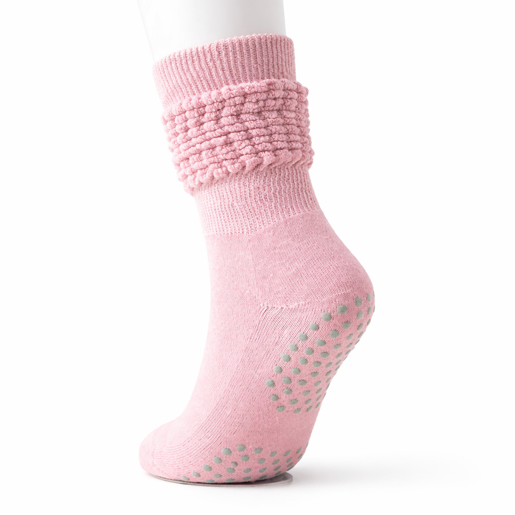 Pilnora™ Essential Long Grip Socks – Pilates & Yoga
