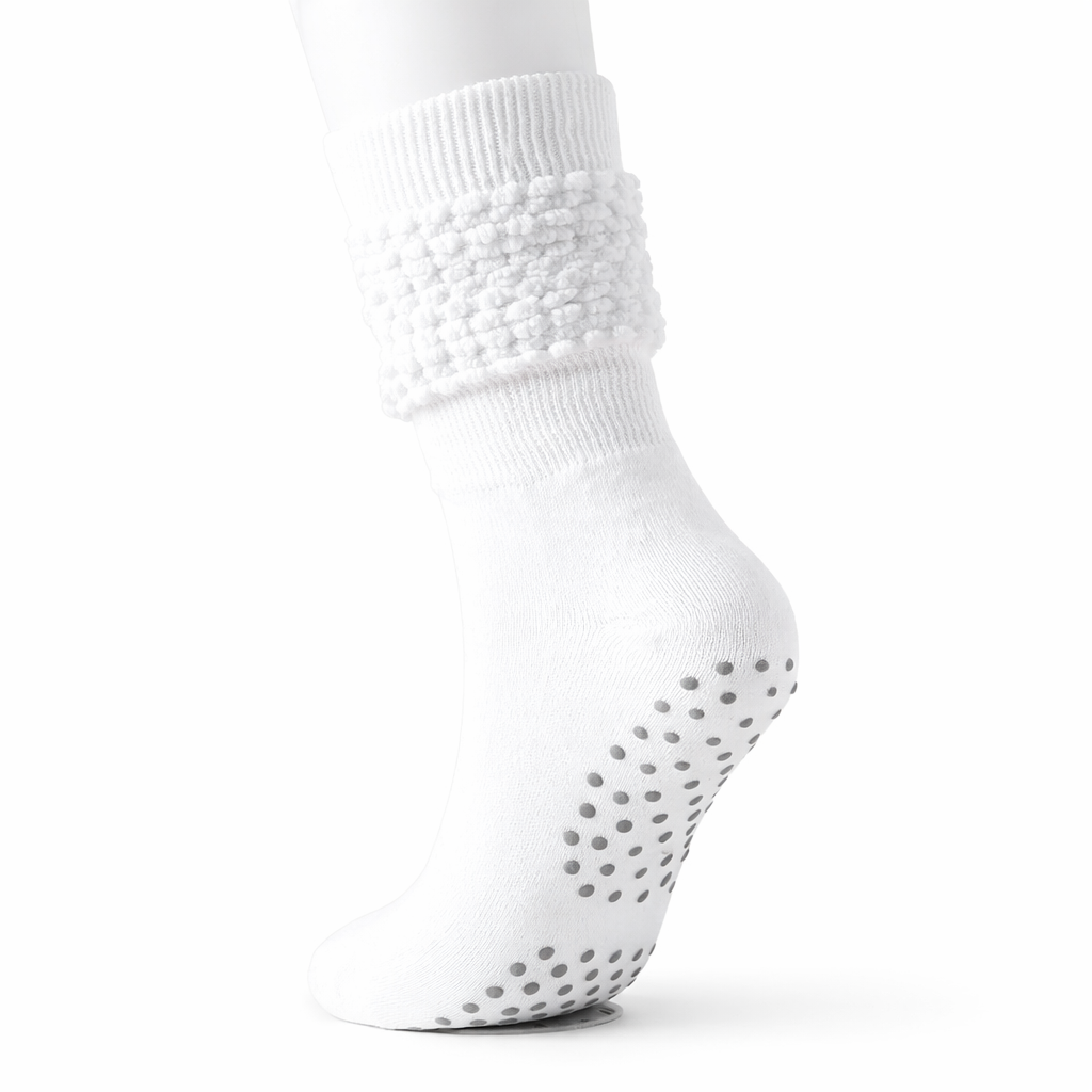 Pilnora™ Essential Long Grip Socks – Pilates & Yoga