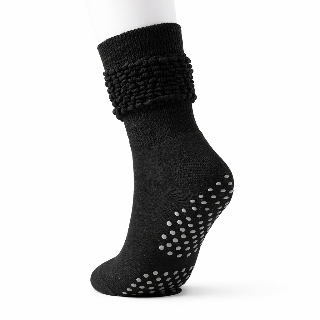 Pilnora™ Essential Long Grip Socks – Pilates & Yoga